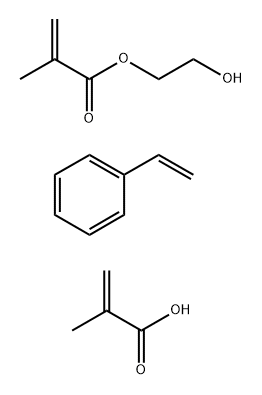 2-甲基-2-丙烯酸与乙烯基苯和2-甲基-2-丙烯酸-2-羟乙酯的聚合物