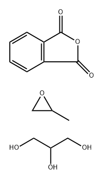 1,3-异苯并呋喃二酮与甲基环氧乙烷和1,2,3-丙三醇的聚合物