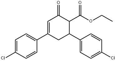 ETHYL 4,6-BIS(4-CHLOROPHENYL)-2-OXO-3-CYCLOHEXENE-1-CARBOXYLATE
