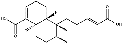 (4aR)-5β-[(E)-4-Carboxy-3-methyl-3-butenyl]-3,4,4aβ,5,6,7,8,8a-octahydro-5,6α,8aα-trimethyl-1-naphthoic acid