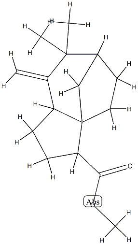 Methyl (3S-(3alpha,3aalpha,6alpha,8aalpha))-octahydro-7,7-dimethyl-8-m ethylene-1H-3a,6-methanoazulene-3-carboxylate