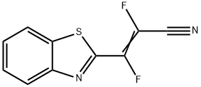 2-Propenenitrile,3-(2-benzothiazolyl)-2,3-difluoro-(9CI)
