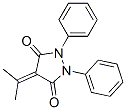 4-Isopropylidene-1,2-diphenyl-3,5-pyrazolidinedione