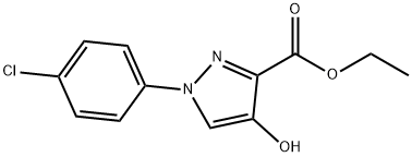 1-(4-CHLORO-PHENYL)-4-HYDROXY-1H-PYRAZOLE-3-CARBOXYLIC ACID ETHYL ESTER