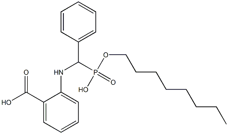2-[[α-[Hydroxy(octyloxy)phosphinyl]benzyl]amino]benzoic acid