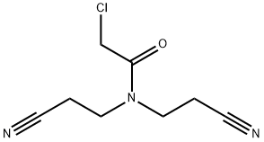 2-Chloro-N,N-bis-(2-cyano-ethyl)-acetamide