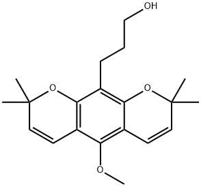 10-(3-Hydroxypropyl)-5-methoxy-2,2,8,8-tetramethyl-2H,8H-benzo[1,2-b:5,4-b']dipyran