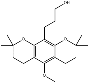 3,4,7,8-Tetrahydro-5-methoxy-2,2,8,8-tetramethyl-2H,6H-benzo[1,2-b:5,4-b']dipyran-10-(1-propanol)