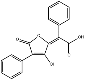 (αE)-α-[3-Hydroxy-4-phenyl-5-oxofuran-2(5H)-ylidene]benzeneacetic acid