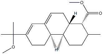 (1R)-1,2,3,4,4a,4bα,5,6,10,10aα-Decahydro-7-(1-methoxy-1-methylethyl)-1,4aβ-dimethyl-1α-phenanthrenecarboxylic acid methyl ester