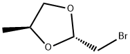 1,3-Dioxolane, 2-(bromomethyl)-4-methyl-, trans-