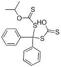(Diphenylmethylenebisthio)bis(thioformic acid O-isopropyl) ester