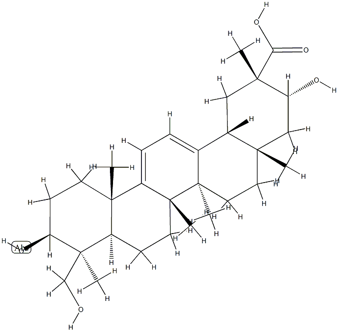 3β,21α,24-Trihydroxyoleana-9(11),12-dien-29-oic acid