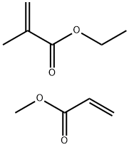 2-甲基-2-丙烯酸乙酯与2-丙烯酸甲酯的聚合物