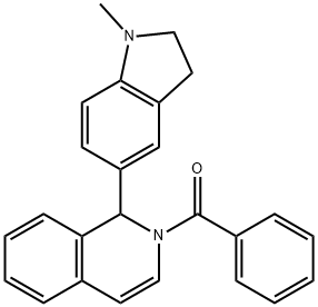 2-BENZOYL-1-(1-METHYL-2,3-DIHYDRO-1H-INDOL-5-YL)-1,2-DIHYDROISOQUINOLINE