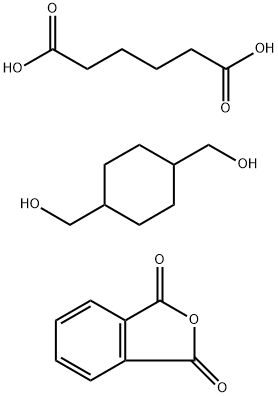 1,6-己二酸与1,3-异苯并呋喃二酮和1,4-环己烷对二甲醇的聚合物