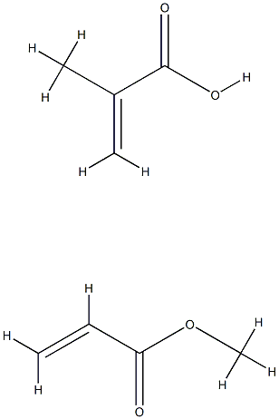 2-Propenoic acid, 2-methyl-, polymer with methyl 2-propenoate