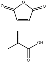 2-Propenoic acid, 2-methyl-, polymer with 2,5-furandione