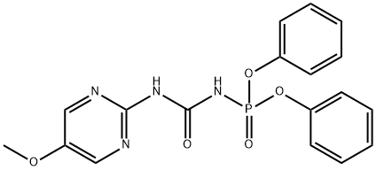 N-[(5-Methoxy-2-pyrimidinyl)carbamoyl]phosporamidic acid diphenyl ester