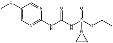 P-(1-Aziridinyl)-N-[(5-methoxy-2-pyrimidinyl)carbamoyl]phosphonamidic acid ethyl ester