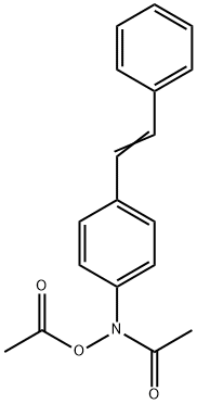 N,O-Diacetyl-N-(p-styrylphenyl)hydroxylamine
