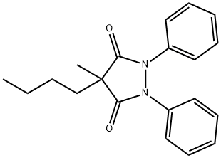 4-Butyl-4-methyl-1,2-diphenyl-3,5-pyrazolidinedione