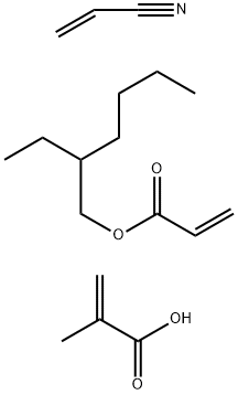 2-甲基-2-丙烯酸与2-丙烯酸-2-乙基己酯和2-丙烯腈的聚合物