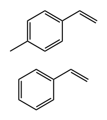 1-乙烯基-4-甲苯与苯乙烯的聚合物