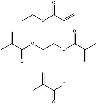 2-甲基-2-丙烯酸与1,2-乙二醇双(2-甲基-丙烯酸)酯和2-丙烯酸乙酯的聚合物