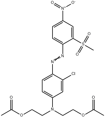 2,2'-[[3-chloro-4-[[2-(methylsulphonyl)-4-nitrophenyl]azo]phenyl]imino]diethyl diacetate