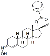 (17R)-3-(Hydroxyimino)-19-norpregn-4-en-20-yn-17-ol 17-(1-adamantanecarboxylate)