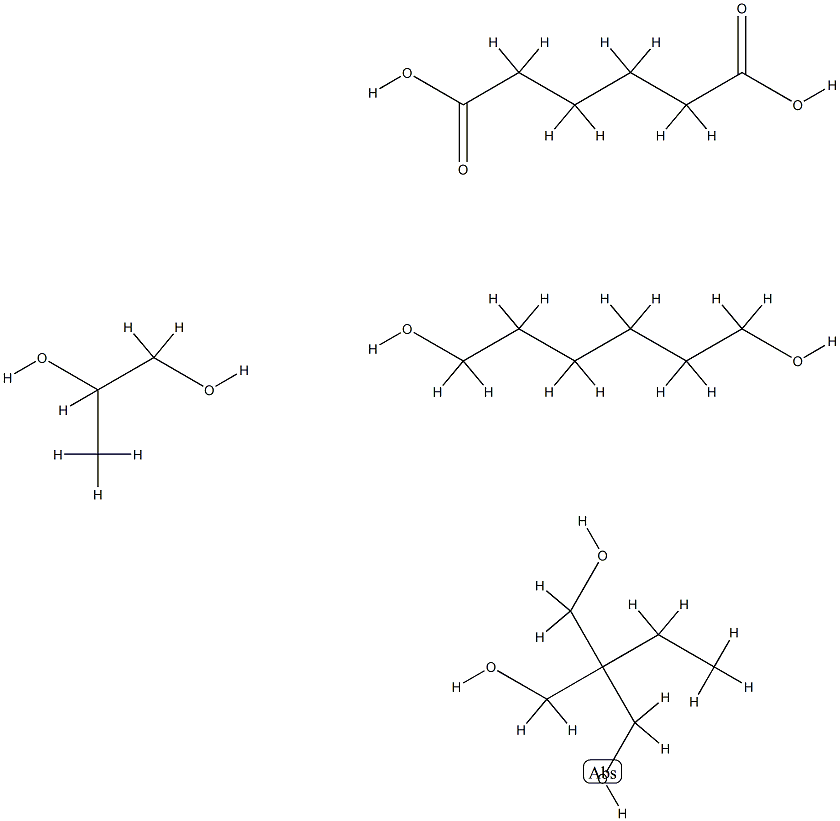 己二酸与2-乙基-2-(羟甲基)-1,3-丙二醇、1,6-己二醇和1,2-丙二醇的聚合物