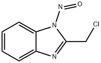 Benzimidazole, 2-(chloromethyl)-1-nitroso- (8CI)