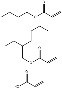 2-丙烯酸与2-丙烯酸丁酯和2-丙烯酸-2-乙基己酯的聚合物