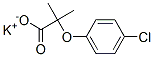 potassium 2-(4-chlorophenoxy)-2-methylpropionate