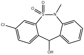 3-氯-6,11-二氢-6-甲基二苯并[c,f][1,2]硫氮杂卓-11-醇 5,5-二氧化物