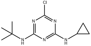 2-(tert-Butylamino)-4-chloro-6-cyclopropylamino-1,3,5-triazine
