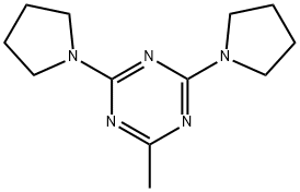 2-Methyl-4,6-di(1-pyrrolidinyl)-1,3,5-triazine