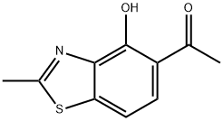 Ketone, 4-hydroxy-2-methyl-5-benzothiazolyl methyl (8CI)
