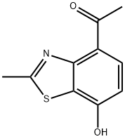 Ketone, 7-hydroxy-2-methyl-4-benzothiazolyl methyl (8CI)