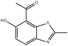 Ketone, 6-hydroxy-2-methyl-7-benzothiazolyl methyl (8CI)