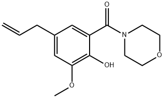 4-Allyl-2-methoxy-6-(morpholinocarbonyl)phenol