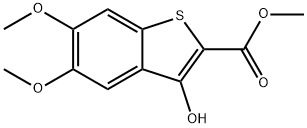 methyl 3-hydroxy-5,6-dimethoxybenzo[b]thiophene-3-carboxylate