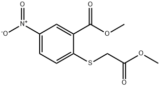 methyl 2-[(2-methoxy-2-oxoethyl)thio]-5-nitrobenzoate