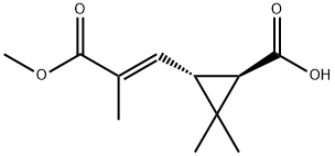 [1R,(+)]-3α-[(E)-2-Methoxycarbonyl-1-propenyl]-2,2-dimethylcyclopropanecarboxylic acid