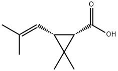 (1S-cis)-2,2-dimethyl-3-(2-methylprop-1-enyl)cyclopropanecarboxylic acid