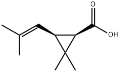 (1R-cis)-2,2-dimethyl-3-(2-methylprop-1-enyl)cyclopropanecarboxylic acid