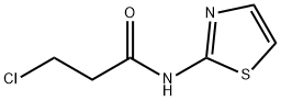 丙酰胺,3-氯-N-(2-噻唑基)-