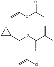 2-甲基-2-丙烯酸环氧乙烷基甲酯与氯乙烯和乙酸乙烯酯的聚合物