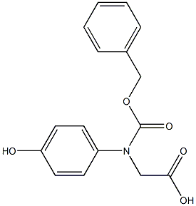 N-苄氧羰基-4-羟基-D-2-苯基甘氨酸
